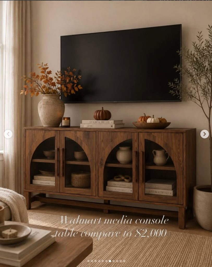 media console